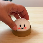 Squishy Dumpling Clicker 3D printed fidget toy made to order
