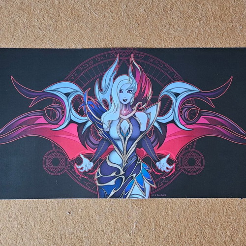 League of Legends Coven Morgana poster handmade made to order