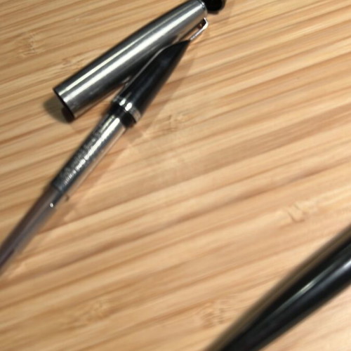 Parker 21 and 45 pens used, vintage set