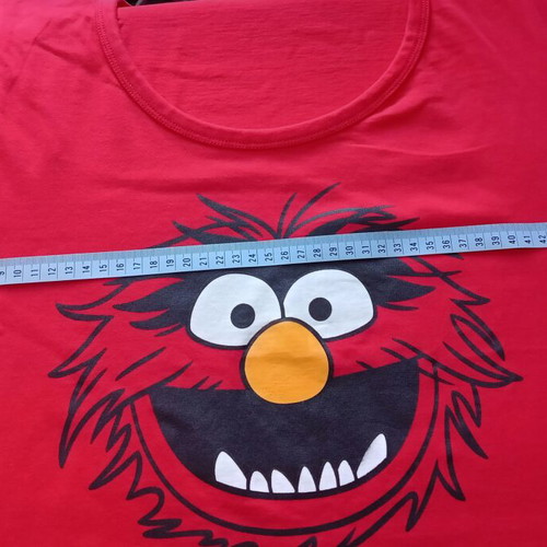 Disney Muppets Animal red women's t-shirt like new, size L
