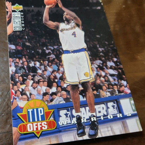 1994-95 Upper Deck Collector's Choice Tip Offs Chris Webber Card like new