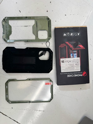 Armor Case for iPhone 16 Plus green new