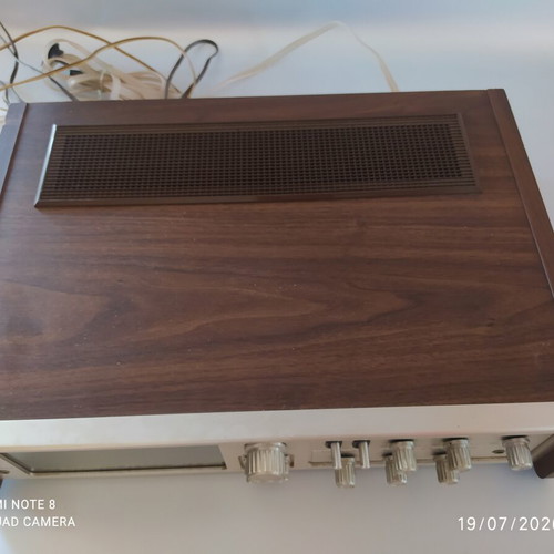 Sanyo DCX 3000KA amplifier used, four-channel, 10×4 watt per channel