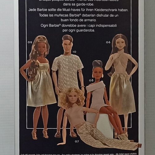 Barbie Basics Model 07 new 12'' European doll MISB