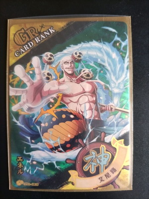 One Piece Enel συλλεκτική κάρτα σαν καινούργιο