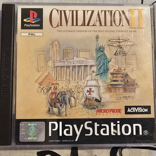 Civilization 2 for PlayStation 1 like new with booklet and case