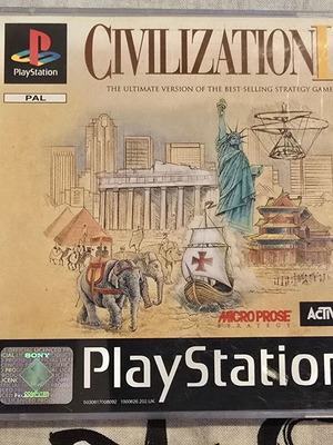 Civilization 2 for PlayStation 1 like new with booklet and case