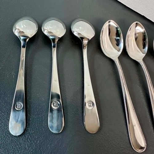 Silver Spoons 800 Grade Set of 6 New with Authenticity Stamp