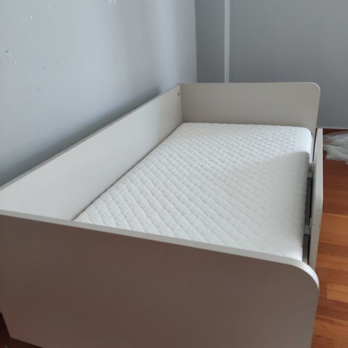 Montessori Baby Bed 140x70 used, no corners