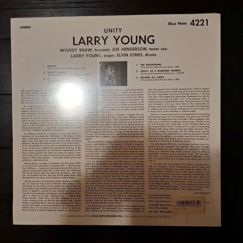 Unity LP used, Larry Young jazz album