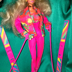 Barbie σκιέρ,υπέροχη κούκλα.vintage