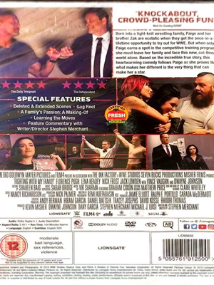 DVD Fighting With My Family καινούργιο, κωμωδία με αγγλικούς υπότιτλους