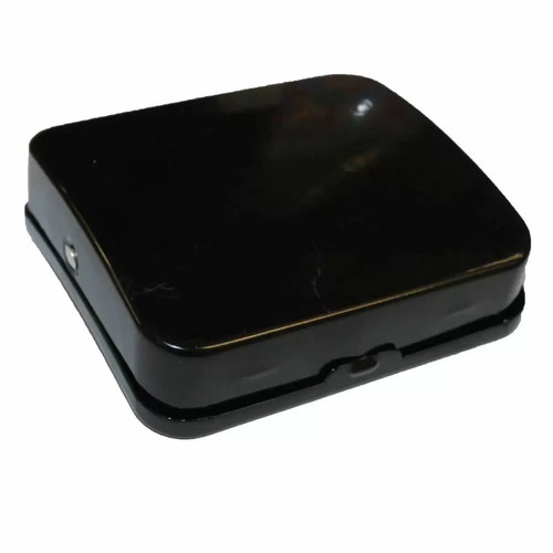 Raw rolling tobacco case new, black with red details