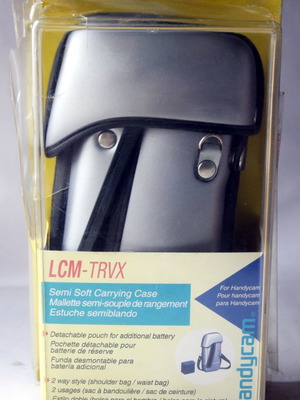 Sony MiniDV LCM-TRVX ημιμαλακή θήκη μεταφοράς για Handycam καινούργια