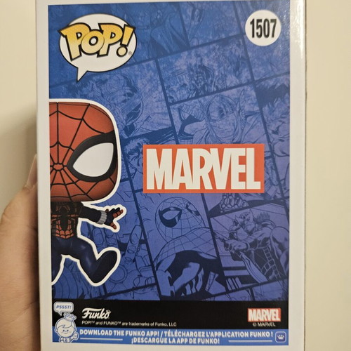 Sensational Spiderman #1507 Funko Pop like new with box
