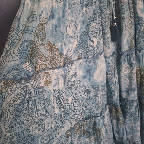 Attrattivo dress like new, blue shades, size large