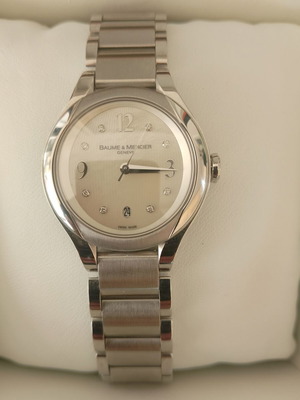 Baume & Mercier Ilea women's watch new with mother of pearl and diamonds