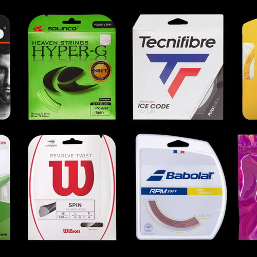 Bazaar tennis strings new, various models of strings