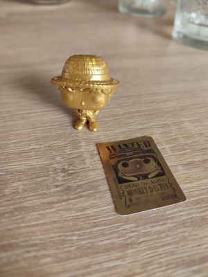 Monkey D Luffy фигура Funko Pop, сътрудничество с Kinder