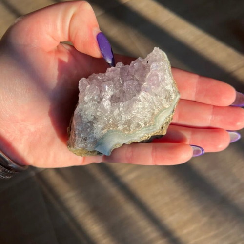 Amethyst stone like new