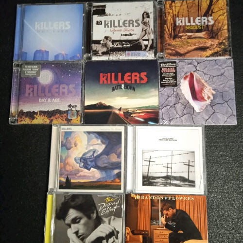 The Killers CD discography like new, complete album pack