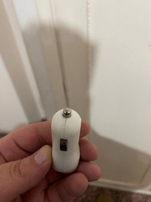 Car charger with one USB port new