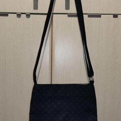 Kimmidoll Adjustable Black Shoulder Bag New