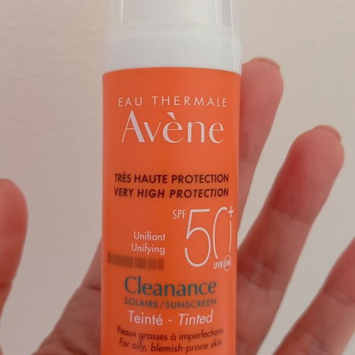 Avene Cleanance Unifying Tinted Sunscreen face cream new