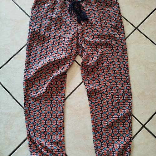 Boho summer pants Stradivarius like new, multicolor