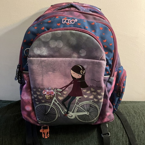 Polo school backpack