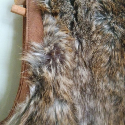 Fur vest jacket Medium, Sonia
