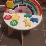 Wooden activity table like new