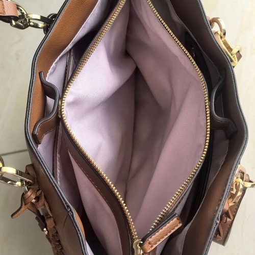 Liu Jo Milano Tote Bag New Cognac Shoulder Bag with Crossbody Strap