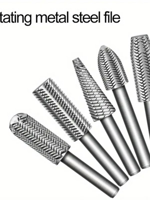 Set of 5 metal files new