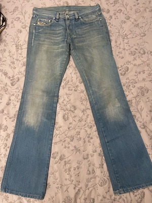 Diesel jeans like new, low rise, size 27