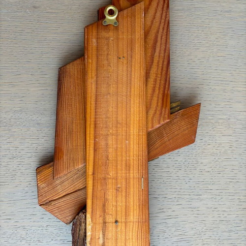 Wooden hanging decoration like new