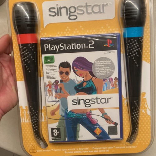 PlayStation 2 Singstar game like new, Greek version