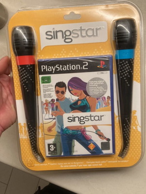 PlayStation 2 Singstar παιχνίδι σαν καινούργιο, ελληνική έκδοση
