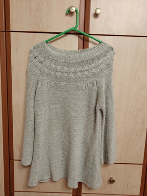 Bhs knitted sweater like new, beige, size M/L
