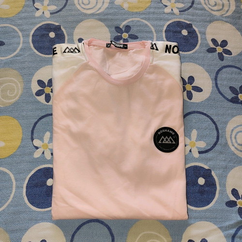 Noshame® men's t-shirt new, size S, pink-beige