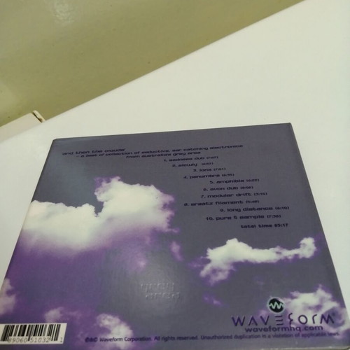 Grey Area And Then The Clouds CD electronic music, like new