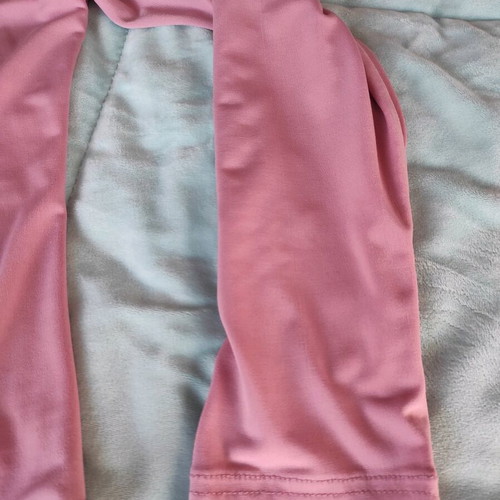 Thin turtleneck pink dusty rose like new, sizes M, L