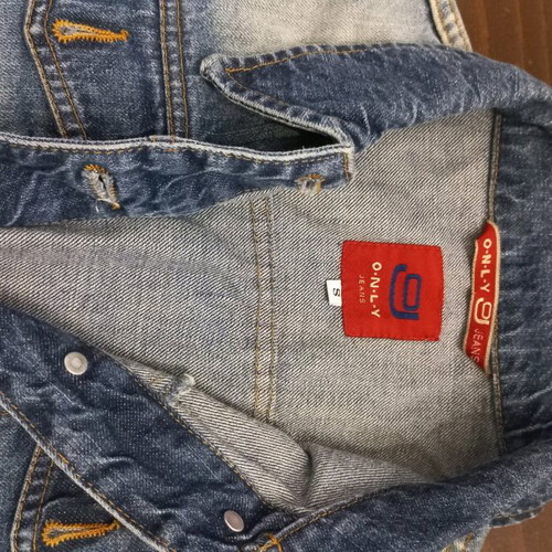 Denim jackets used, set of 2, blue