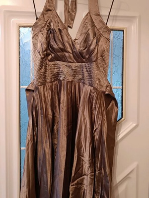 Chocolate dress like new, small-medium