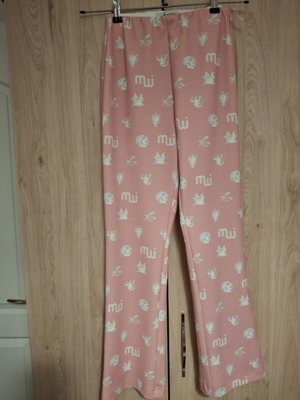 Milkwhite pink pants like new, size M 38 10
