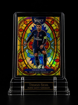 Panini 25-26 Select Ligue 1 Thiago Silva Paris Saint-Germain Stained Glass