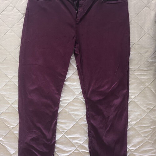 Carhartt WIP Slam Pant burgundy size 38x34 like new