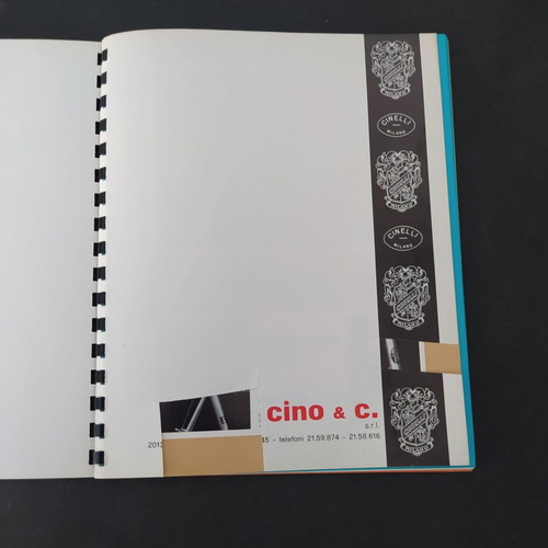 Vintage Cinelli bicycle accessories catalog 70s, used