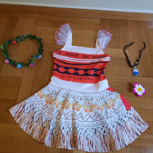 MOANA DRESS 4 years