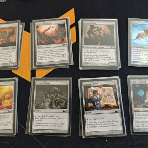 MTG M13 Artifacts and Lands Collection Like New with Sleeves